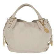 Pre-owned Leather handbags Bally Pre-owned , White , Dames