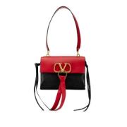 Pre-owned Leather shoulder-bags Valentino Vintage , Multicolor , Dames