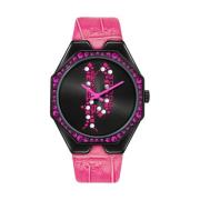 Multicolor Leren Horloge Police , Multicolor , Dames