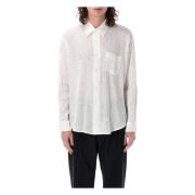 Off White Sheer Coco Shirt Our Legacy , White , Heren