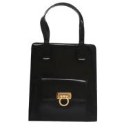 Pre-owned Leather handbags Salvatore Ferragamo Pre-owned , Black , Dam...