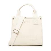 Witte Tas met lintdetails V73 , White , Dames