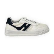 Geveterde Sneakers Hogan , White , Heren