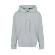 Katoenen Logo Hoodie MM6 Maison Margiela , Green , Heren