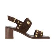 Flat Sandals Valentino Garavani , Brown , Dames