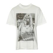 Brigitte Bardot Print T-shirt Anine Bing , White , Dames