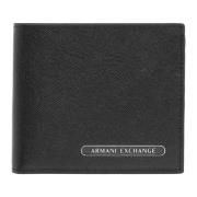 Eenvoudige Portemonnee met Kaartsleuven Armani Exchange , Black , Here...