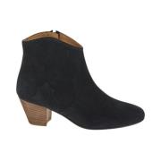 Leren Laars - Stijlvol en Trendy Isabel Marant , Black , Dames