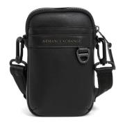 Eenvoudige Crossbody Tas met Verstelbare Band Armani Exchange , Black ...