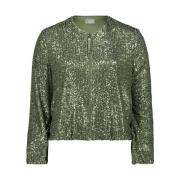 Elegante Blazer Jack vera mont , Green , Dames