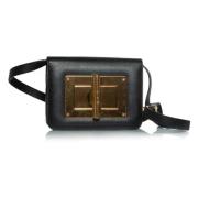 Pre-owned Leather crossbody-bags Tom Ford Pre-owned , Black , Dames