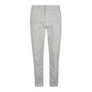 Stretch Denim Werkbroek Eleventy , White , Heren