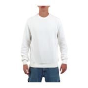 Elegante witte sweatshirt met tonaal logo Colmar , White , Heren