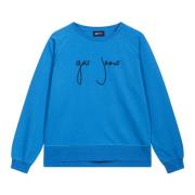 Dames Sweatshirt Modern Comfort Stijl GAS , Blue , Dames