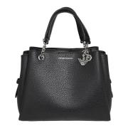 Handtas met Verstelbare Band en Magneetsluiting Emporio Armani , Black...