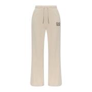 Sweatpants uit de collectie Emporio Armani EA7 , Beige , Dames