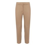 Bruine Broek met Rits Max Mara , Brown , Dames