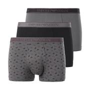 Multicolor Katoenen Boxershort Set Emporio Armani , Multicolor , Heren