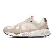 Taupe Lage Dames Sneakers Premiata , Multicolor , Dames