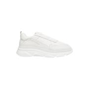 Witte Leren Sneakers Elegante Stijl Copenhagen Shoes , White , Dames