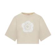 Chique Beige T-shirt en Polo Kenzo , Beige , Dames