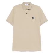 Beige T-shirts en Polos Stone Island , Beige , Heren