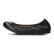 Elegante Zwarte Ballerina's Unisa , Black , Dames