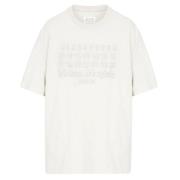 Beige Casual T-Shirt Maison Margiela , Beige , Heren