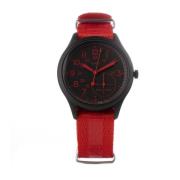 Roestvrijstalen kwarts horloge tactische functies Timex , Red , Heren