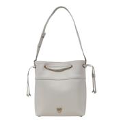 Leren Dames Collectie Tas Pinko , White , Dames