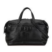 Pre-owned Leather handbags Salvatore Ferragamo Pre-owned , Black , Dam...