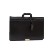 Pre-owned Leather handbags Salvatore Ferragamo Pre-owned , Brown , Dam...