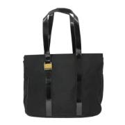 Pre-owned Canvas totes Salvatore Ferragamo Pre-owned , Black , Dames