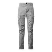 Satin Stretch Cargo Broek, Lichtgrijs C.p. Company , Gray , Heren