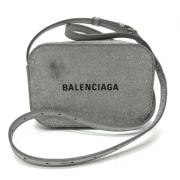 Pre-owned Leather balenciaga-bags Balenciaga Vintage , Gray , Dames