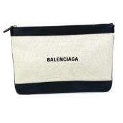 Pre-owned Cotton balenciaga-bags Balenciaga Vintage , Beige , Dames