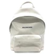 Pre-owned Cotton balenciaga-bags Balenciaga Vintage , White , Dames