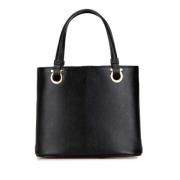 Pre-owned Leather handbags Salvatore Ferragamo Pre-owned , Black , Dam...