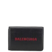 Pre-owned Leather wallets Balenciaga Vintage , Black , Dames