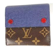 Pre-owned Cotton wallets Louis Vuitton Vintage , Blue , Dames