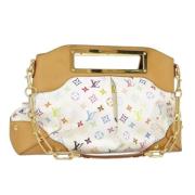 Pre-owned Canvas louis-vuitton-bags Louis Vuitton Vintage , White , Da...