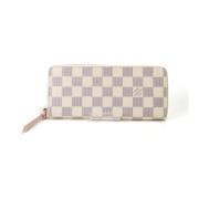 Pre-owned Canvas wallets Louis Vuitton Vintage , Beige , Dames