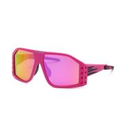 Multicolor zonnebril met injectie Plein Sport , Pink , Heren