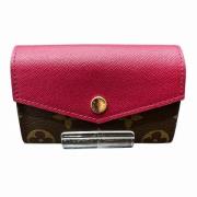 Pre-owned Canvas wallets Louis Vuitton Vintage , Pink , Dames