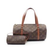 Pre-owned Leather louis-vuitton-bags Louis Vuitton Vintage , Brown , D...