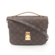 Pre-owned Canvas handbags Louis Vuitton Vintage , Brown , Dames