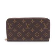 Pre-owned Leather wallets Louis Vuitton Vintage , Brown , Dames