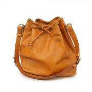 Pre-owned Leather louis-vuitton-bags Louis Vuitton Vintage , Orange , ...