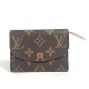 Pre-owned Canvas wallets Louis Vuitton Vintage , Brown , Dames