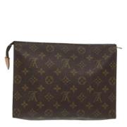 Pre-owned Canvas louis-vuitton-bags Louis Vuitton Vintage , Brown , Da...